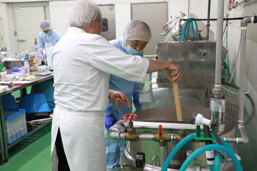 白須賀工場・三ツ谷工場での試作・実証対応