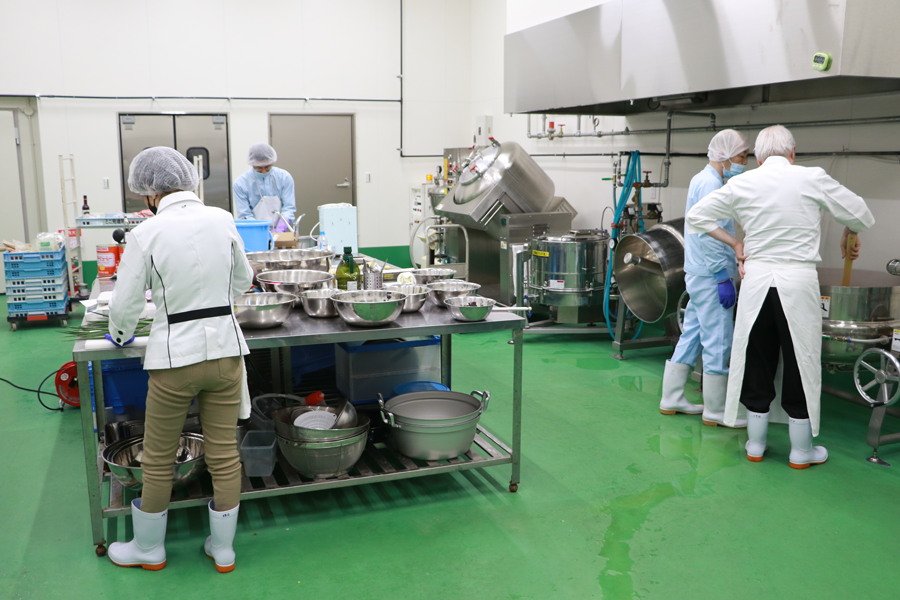 白須賀工場・三ツ谷工場での試作・実証対応