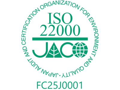 ISO22000認証取得