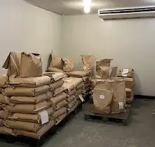 超微粉砕工程：保管
